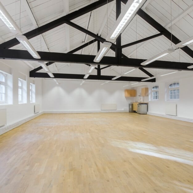 Unfurnished workspace: Cargo Works, Workspace Group Plc, Waterloo