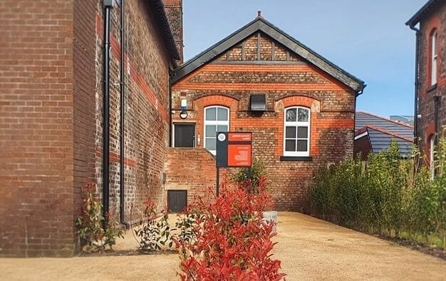 Building outside at Chimney Building, NBT Offices Ltd, Liverpool, L2 - North West