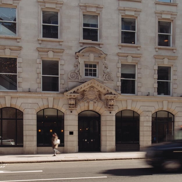 The building at Wimpole Street, The Office Group Ltd. in Marylebone, NW1 - London