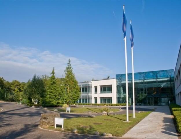 The building at Chertsey Hillswood Business Park, Regus, Chertsey