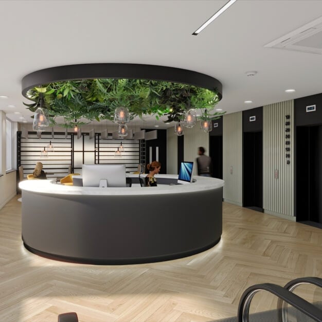 Reception area at King William Street, FigFlex Offices Ltd in Monument, EC4 - London