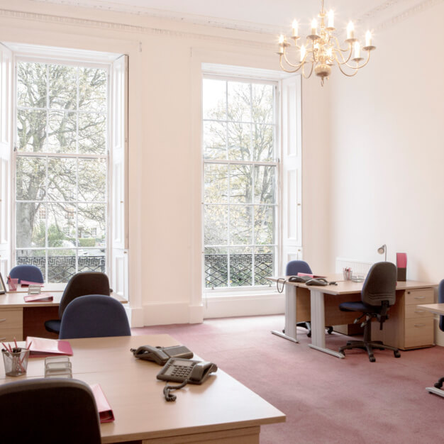 Dedicated workspace, One St Colme Street, NewFlex Limited (previously Citibase) in Edinburgh