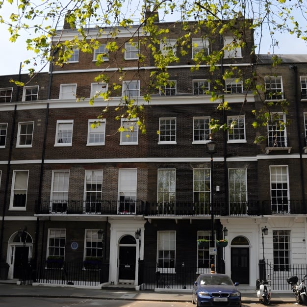 Building outside at 11 Manchester Square, Workpad Group Ltd, Marylebone, NW1 - London