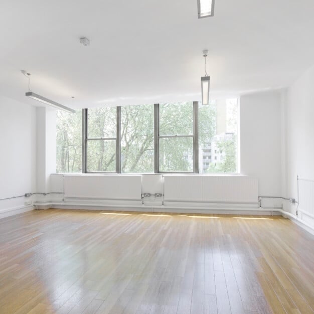 Unfurnished workspace, E1 Studios, Workspace Group Plc, Whitechapel