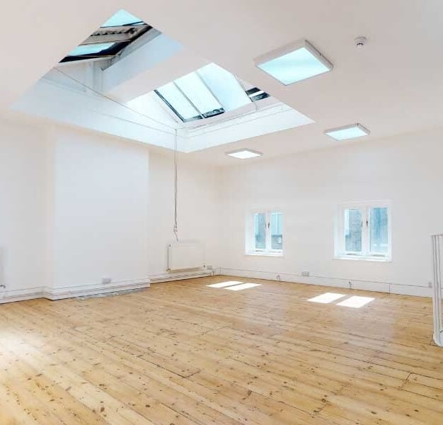 Unfurnished workspace: Berners Mews, MIYO Ltd, Fitzrovia