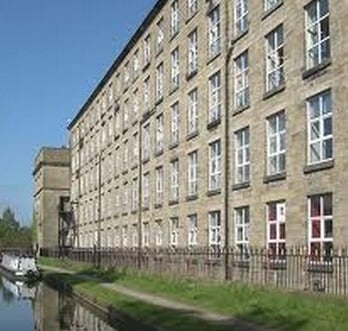 The building at Grimshaw Lane, Adelphi Mill, Bollington