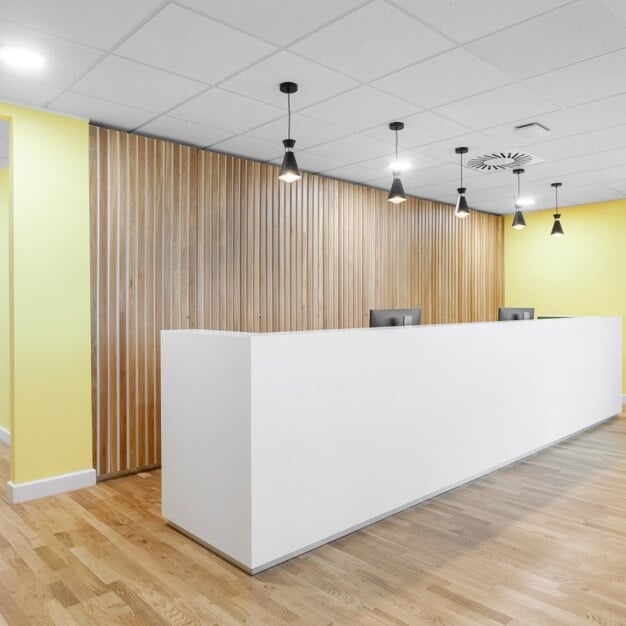 Reception in Salop Street, Regus, Wolverhampton