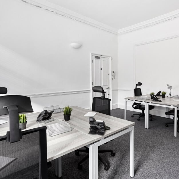 Dedicated workspace in 9 Percy Street, Podium Space Ltd, Noho, London