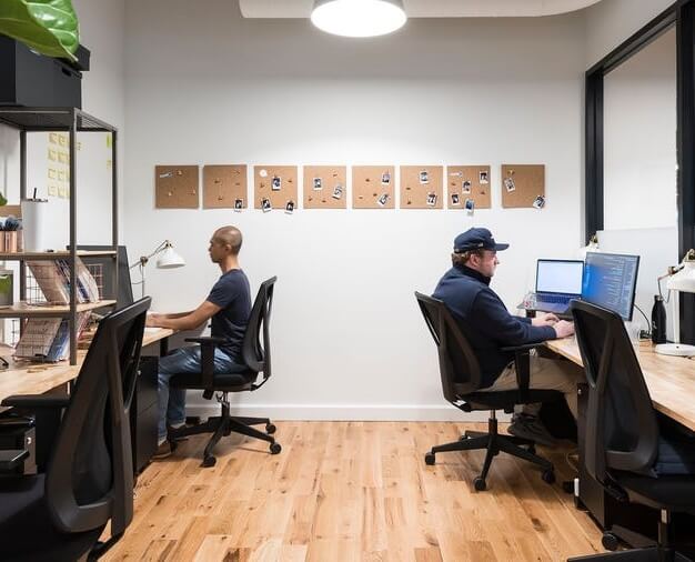 Dedicated workspace in 80 George Street, WeWork, Edinburgh