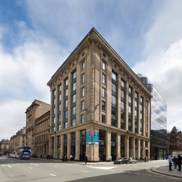 The building at George Square, The Boutique Workplace Company in Glasgow