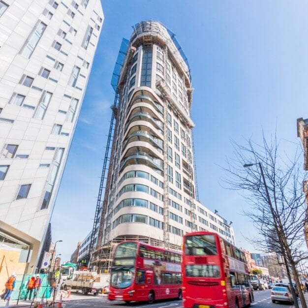 Building external for City Road, Regus, Old Street