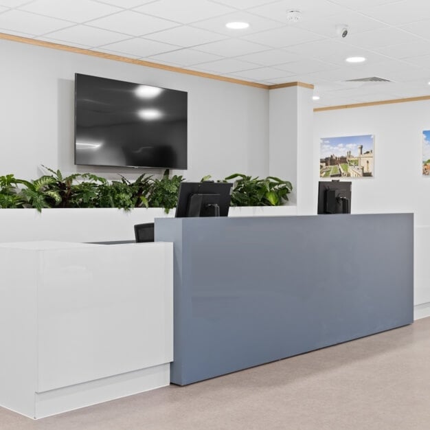 Reception at Crusader Road, Regus in Lincoln, LN6