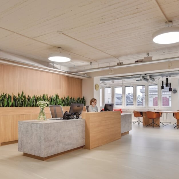 Reception area at Thornton Park Development, Regus in Clapham, SW4 - London