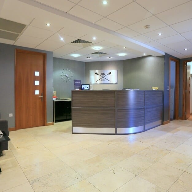 Reception area at Banbury Road, Podium Space Ltd in Oxford