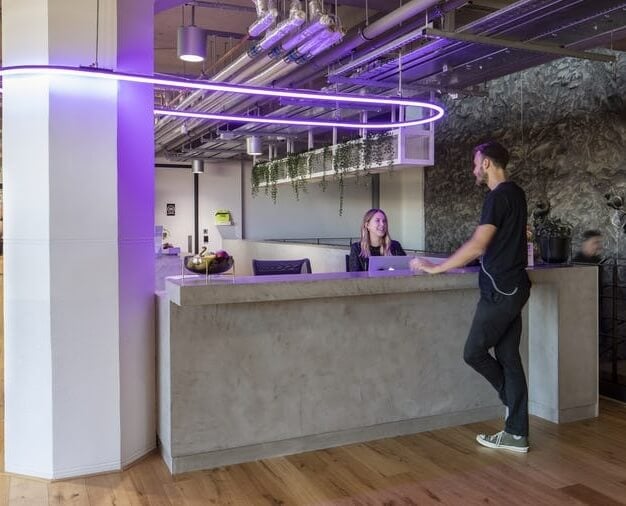 Reception - Shepherds Bush Road, WeWork in Hammersmith