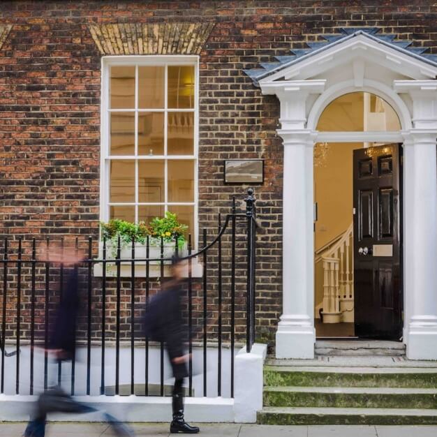 Building outside at Southampton Place, The Boutique Workplace Company, Holborn