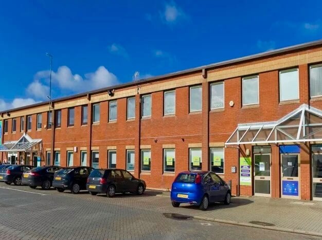 Building outside at Fort Kinnaird Retail Park, Regus, Edinburgh