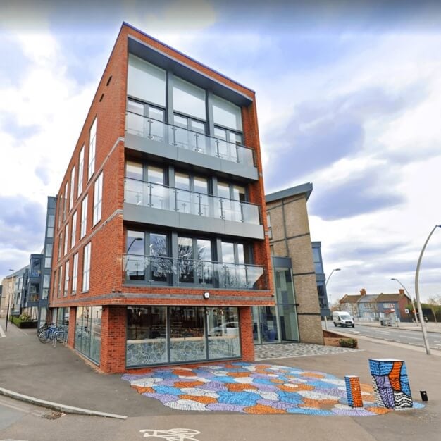 Building outside at 102 Rookery Court, Mainyard Studios, Leyton