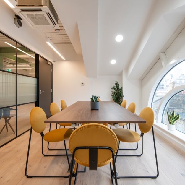 Boardroom at St John's Lane, RNR Property Limited (t/a Canvas Offices) in Farringdon, EC1 - London