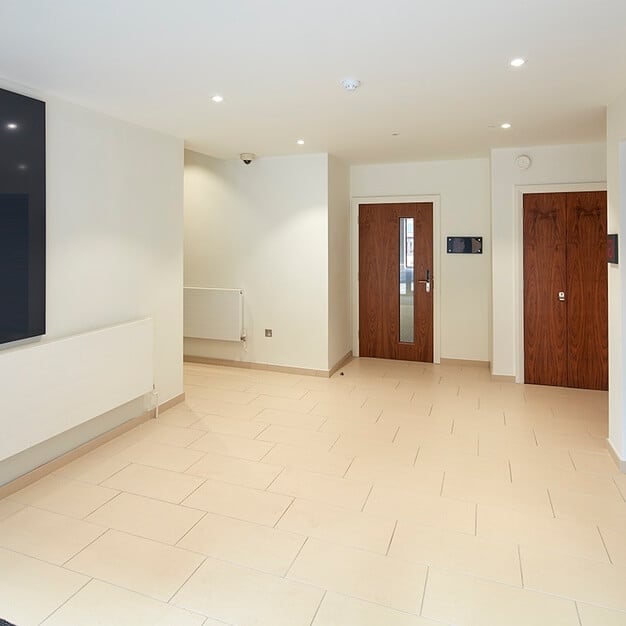 Foyer area at Castlebridge, Ashville Properties Ltd in Cardiff, CF10 - Wales