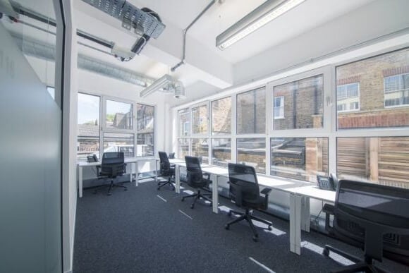 Dedicated workspace in The Garment Building, Podium Space Ltd, Chiswick, London