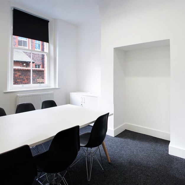 The meeting room at Longmoor Lane, NBT Offices Ltd in Liverpool, L2