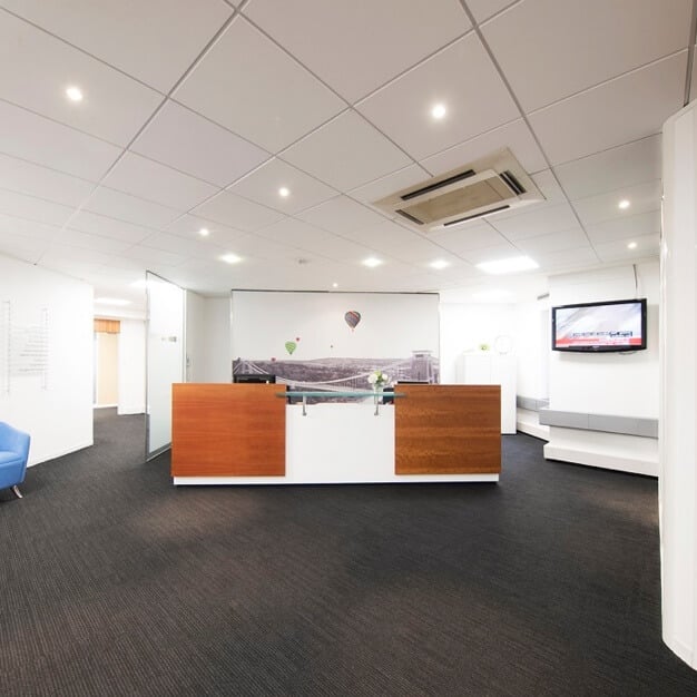 Reception in Prince Street, Regus, Bristol