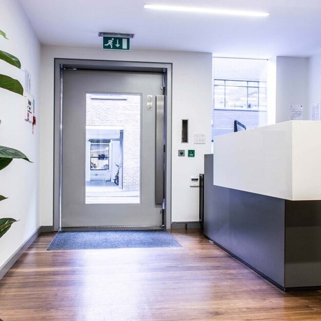 Reception in Bastwick Street, Needspace Limited, Clerkenwell