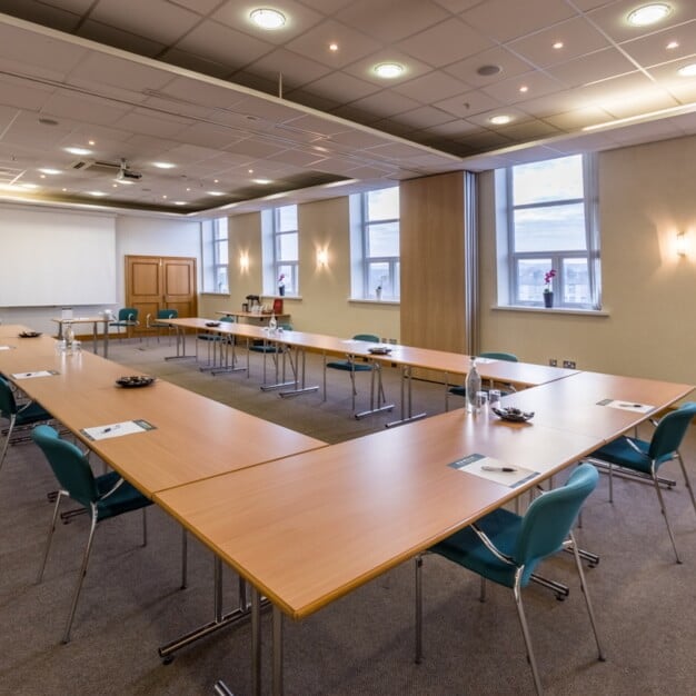 The meeting room at Elm Street, Biz Hub in Burnley