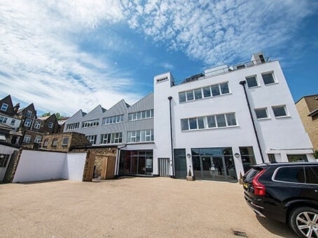 The building at Fishers Lane, Podium Space Ltd, Chiswick