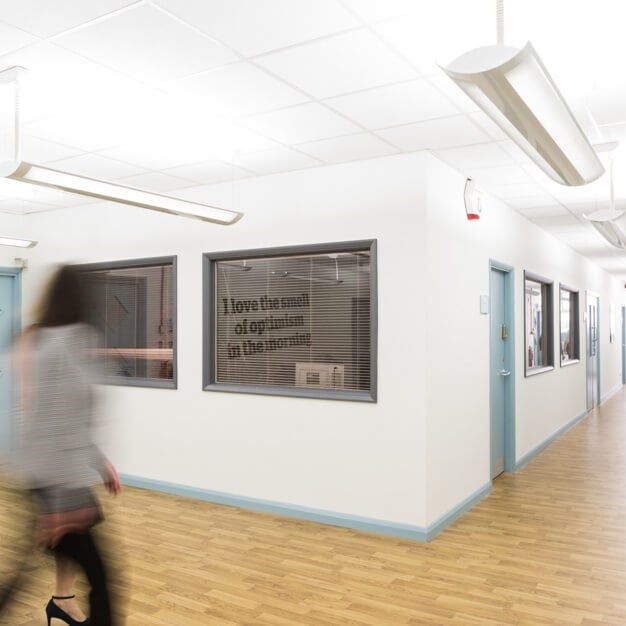 The hallway in Atlantic Business Centre, Biz - Space, Altrincham