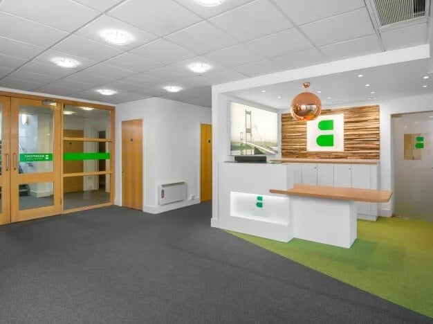 Reception - Riverside Court, Regus in Chepstow