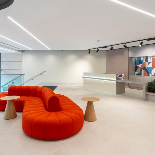 Reception at 10 St Bride Street, Workpad (Managed, PROVIDER CAN TOUR) in Fleet Street, EC4 - London