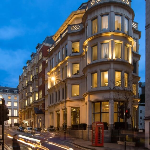 The building at Hay Hill, Mayfair, W1 - London