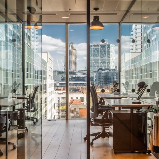 Dedicated workspace at Leman Street, InfinitSpace in Aldgate