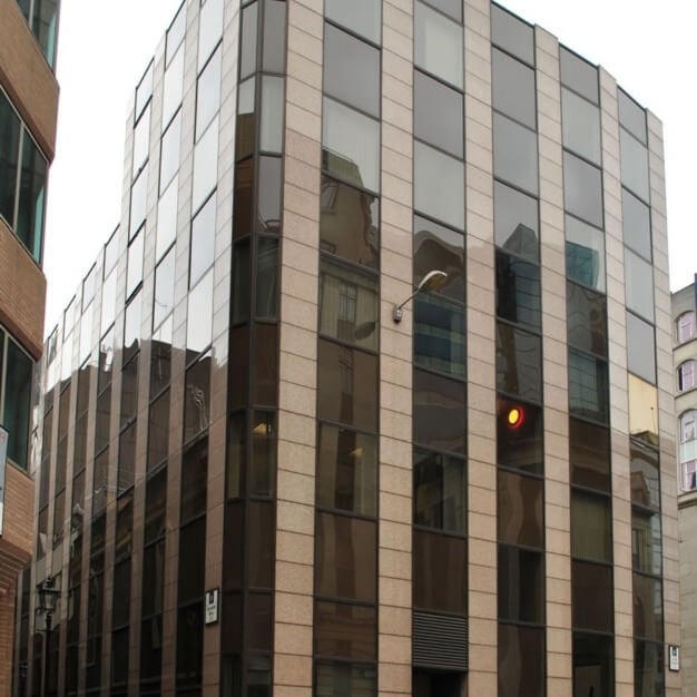 The building at Creechurch Lane, Podium Space Ltd in Aldgate, London