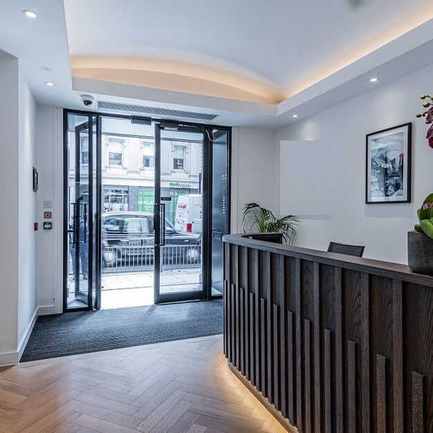 The reception at 37 High Holborn, RX LONDON LLP (Managed) in Holborn, WC1 - London