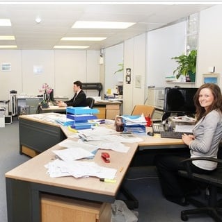 Private workspace in Clarence Road, Adelphi Mill (Bollington)