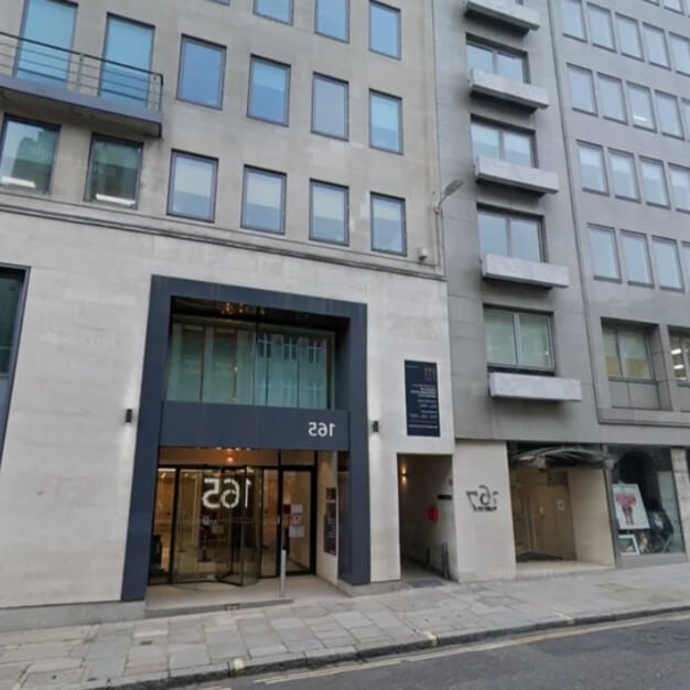 The building at 165 Fleet Street - HQ, WeWork in Fleet Street, EC4 - London