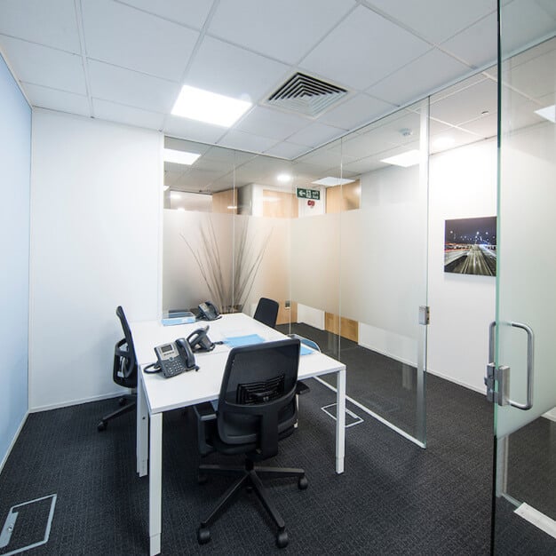 Dedicated workspace in Penman Way, Regus, Leicester