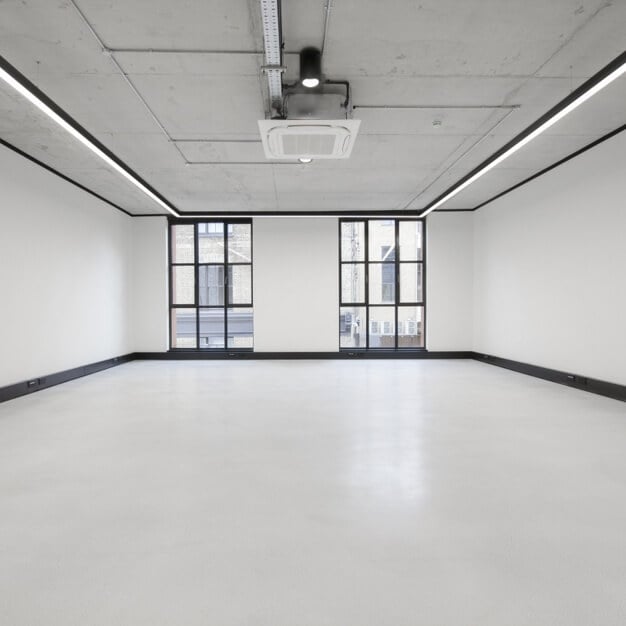 Unfurnished workspace, The Frames, Workspace Group Plc, Shoreditch