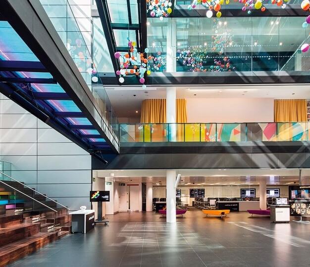 An Atrium at Finsbury Square, Kitt Technology Limited, (Moorgate)