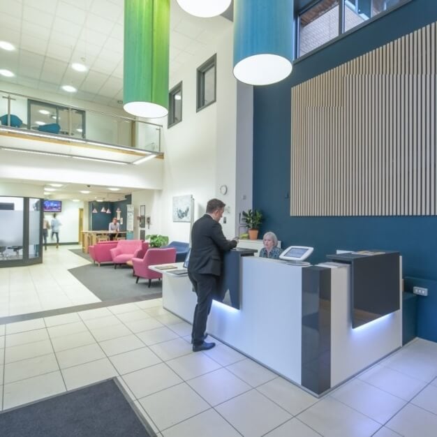 Reception in Hope Park Business Centre, Bradford