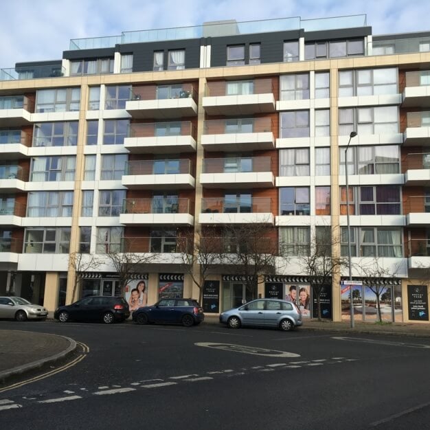 The building at Rope Street, City Business Centre, Surrey Quays