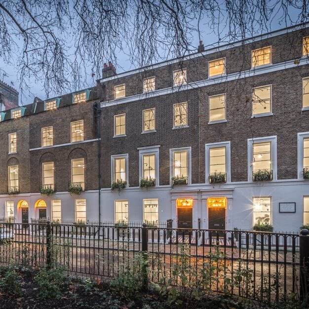 The building at Red Lion Square, Holborn