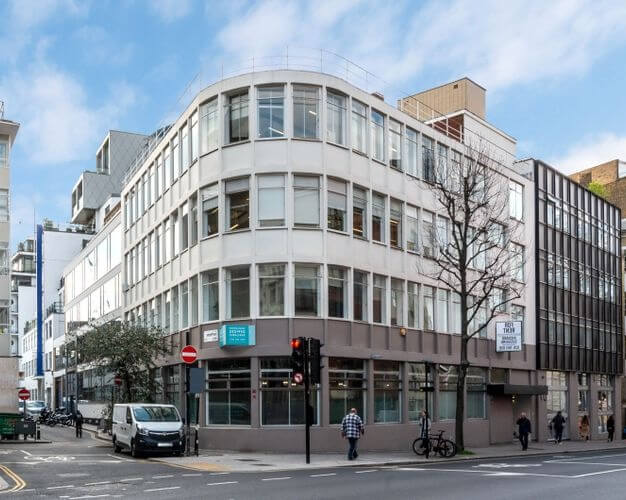 Building outside at Clerkenwell House, Kitt Technology Limited, Farringdon, London