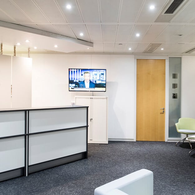 Reception in Lansdowne Road, Regus, Croydon