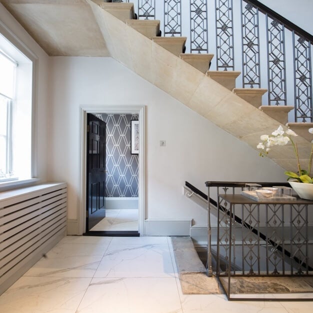 The hallway in John Street, The Boutique Workplace Company, Chancery Lane