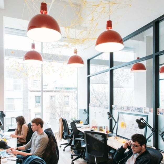 Dedicated workspace in Aviation House, WeWork, Holborn