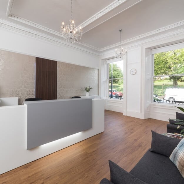 Reception - Woodside Place, Regus in Glasgow